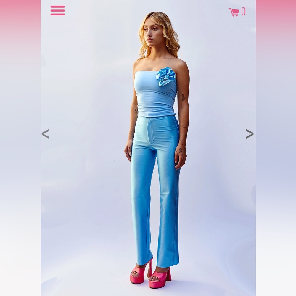 Rezek Studio Sky Blue Top